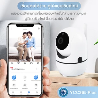 ACEHOME กล้องวงจรปิด HTD รุ่น 4219 โต้ตอบได้ คมชัด หมุนได้ กล้องวงจรปิด พร้อมอุปกรณ์ติดตั้ง