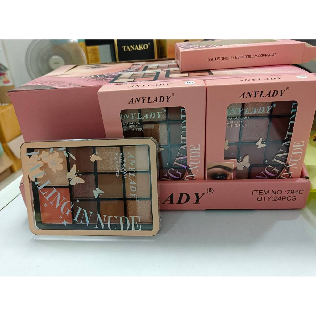 Anylady  3in1  Eyeshadow Blusher highlighter