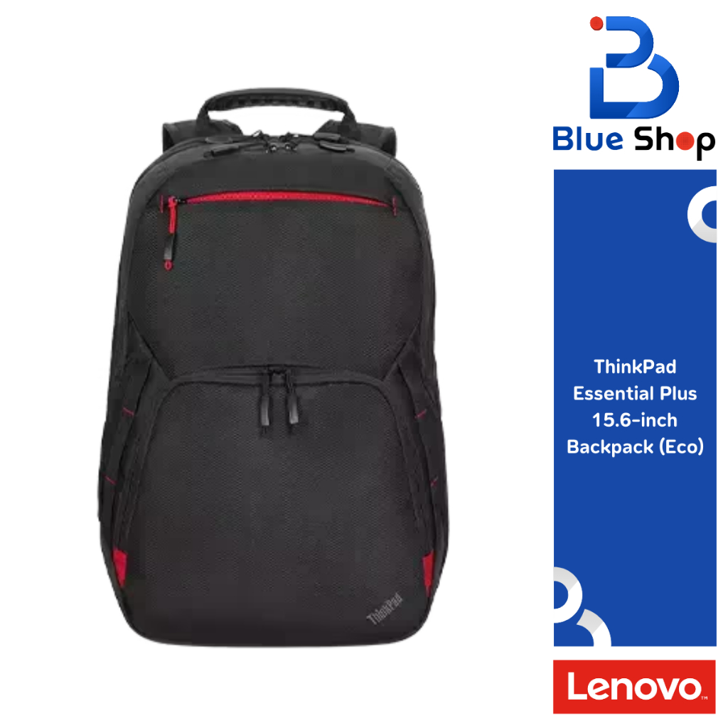 Lenovo ThinkPad Essential Plus 15.6-inch Backpack กระเป๋าที่มีความทนทานและความสะดวกสบาย 4X41A30364