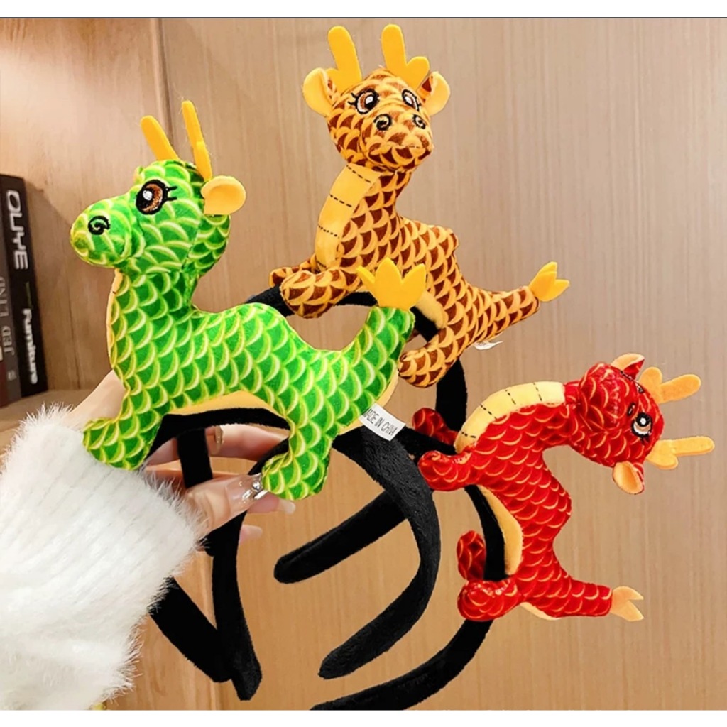 DO-ที่คาดผม มังกร ตรุษจีน เทศกาล แฟชั่นมาใหม่(พร้อมส่งจากไทย)