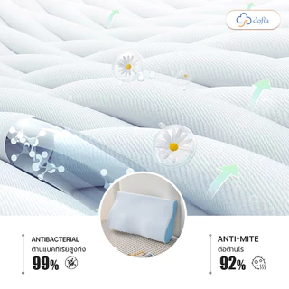 Dofia หมอนสุขภาพ รุ่น C01 Memory Foam Pillow หมอนเมมโมรี่โฟม หมอนหนุน นุ่มสบาย ระบายกาศได้ดี