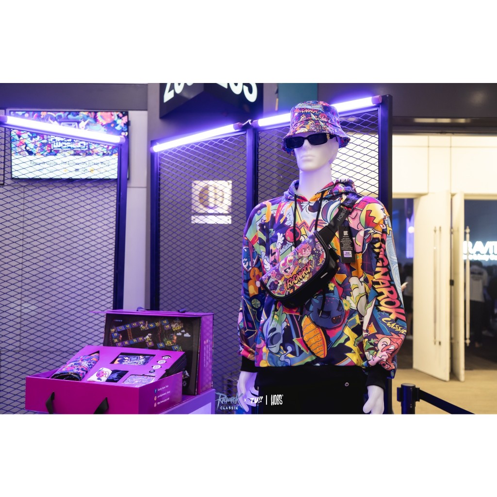 (ส่งฟรี) เสื้อฮูดแขนยาว Hobs hoodie | รุ่น LIMITED EDITION 500ea | Ragnarok Classic x IllustraTU x H