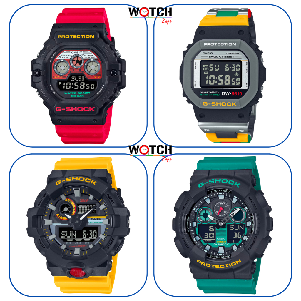 นาฬิกาข้อมือ Casio G-SHOCK DW-5610MT-1 GA-100MT-1A3 GA-700MT-1A9 DW-5900MT-1A4 ของแท้ประกันศุนย์ 1ปี