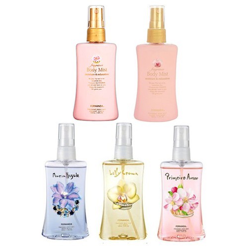 FERNANDA FRAGRANCE BODY MIST น้ำหอม แบรนเฟอนันดา 100ml