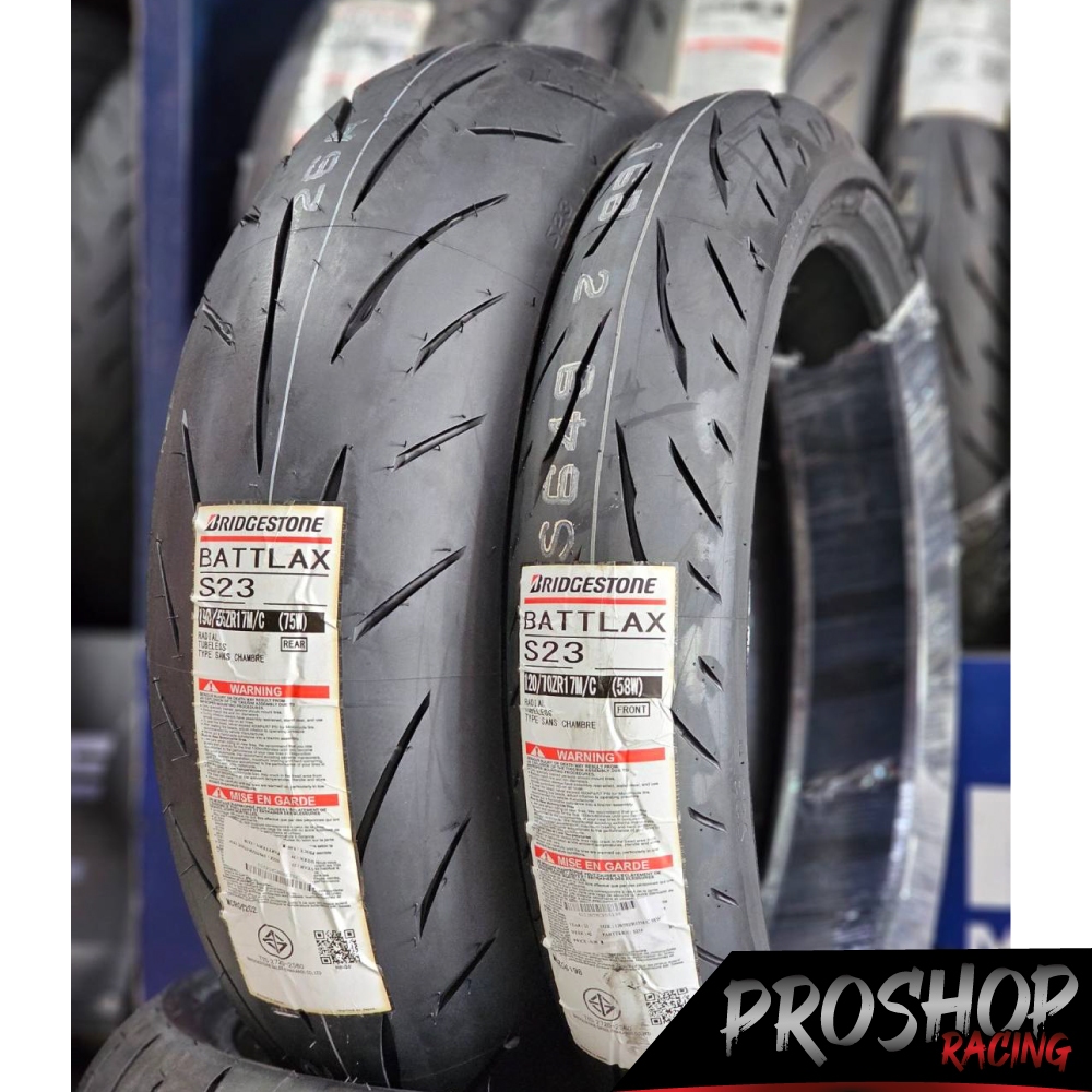 ยาง Bridgestone Battlax S23 ขนาด 120 180 190 200