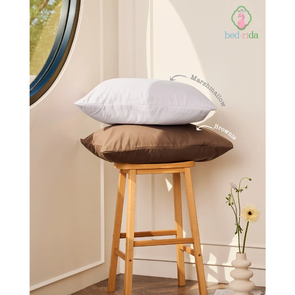 BEDRIDA ปลอกหมอนหนุน 20 x 30 นิ้ว สีพาสเทลสุดน่ารัก thumbnail 4