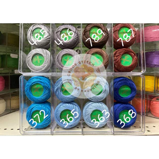 ไหมวีนัส เบอร์8 ไหมปัก มีสีให้เลือกเยอะมาก พร้อมส่ง✅