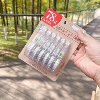 เทปลบคําผิด ความจุขนาดใหญ่ 78 เมตร สีโปร่งใส สําหรับนักเรียน 78