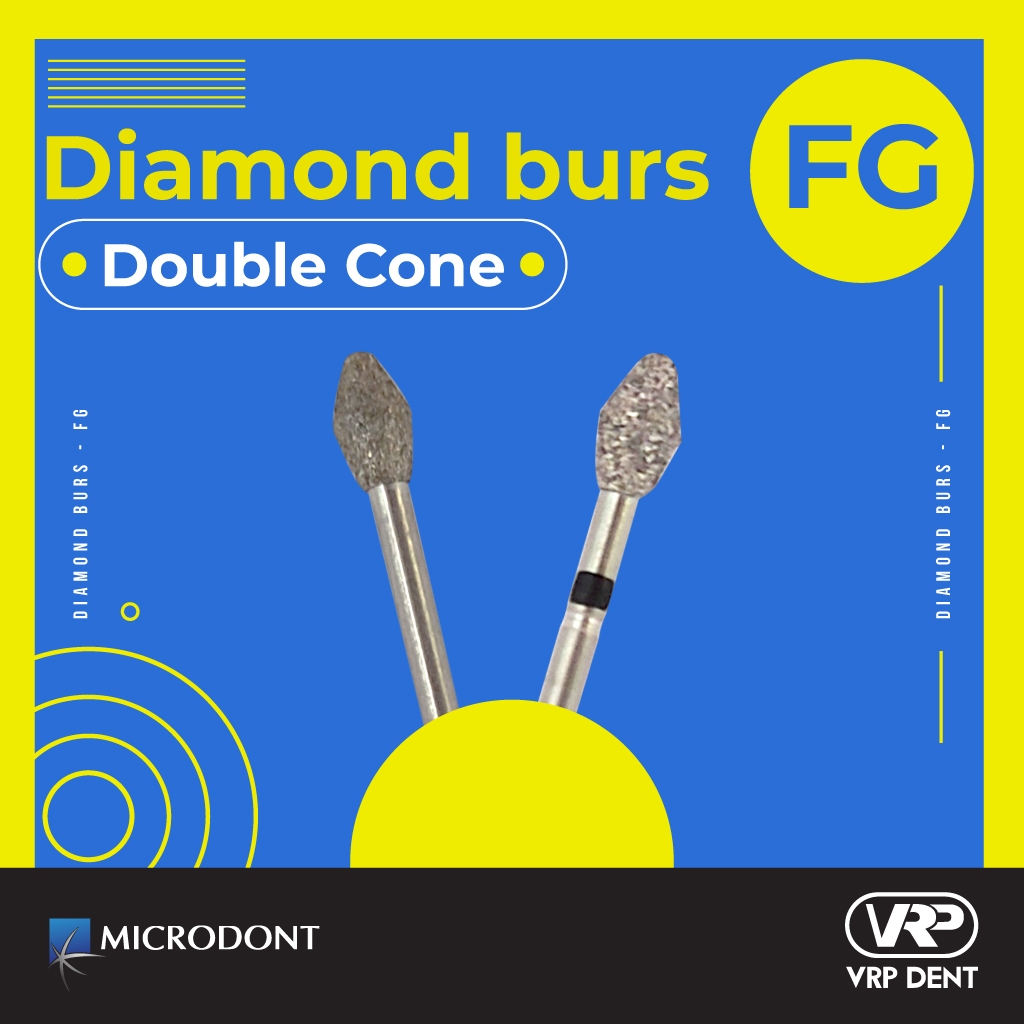 Diamond burs - FG Double Cone 1 pc. 034 MI-3833