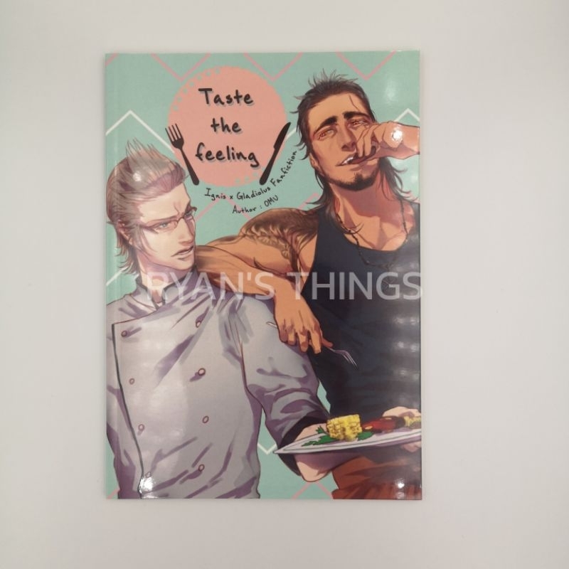 [พร้อมส่ง]​ Fanbook FFXV - Tatse The Feeling (Ignis x Gladiolus)