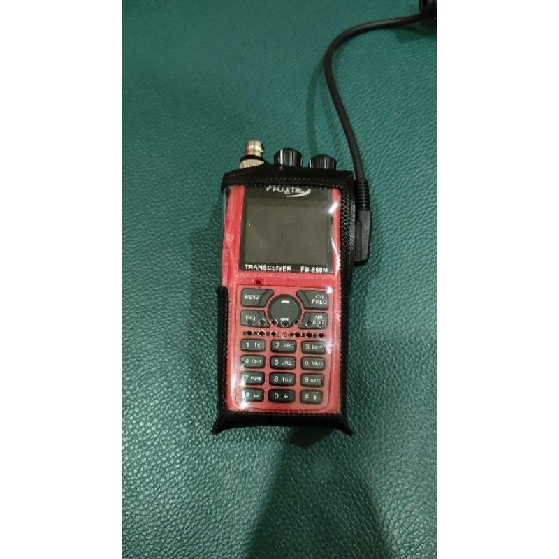 ซอง​หนัง​วิทยุ​สื่อสาร​รุ่น​ fb860n หนังเทียม