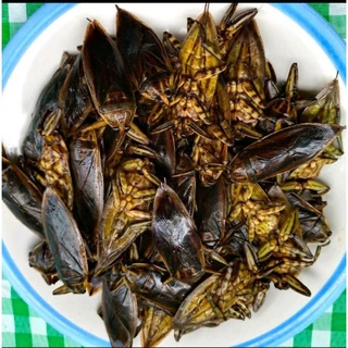 น้ำพริกเผาแมงดา 200g. (เผ็ด หอมแมงดา ไม่หวานมาก)*ใส่หัวเชื้อและปั่นตัวแมงดาใส่ในน้ำพริก