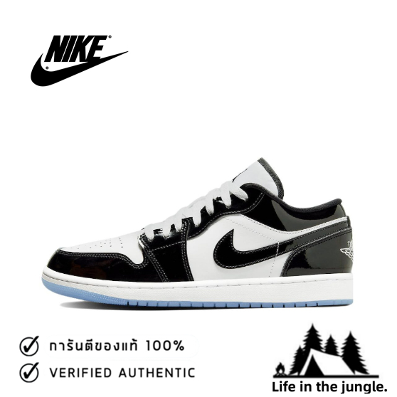ของแท้ 100 % Nike Air Jordan 1 Low Concord สีดำน้ำเงิน