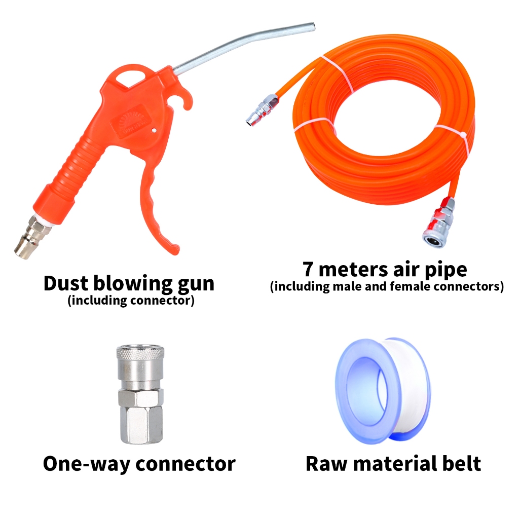 ท่อสปริง PU ยาว7เมตร สายลม แบบสปริง ขนาด 8 mm. แบบขดสปริง พร้อมหัวคอปเปอร์ สายยาง หลอดสปริง ท่อต่อนิวเมติก - รูปที่ 5