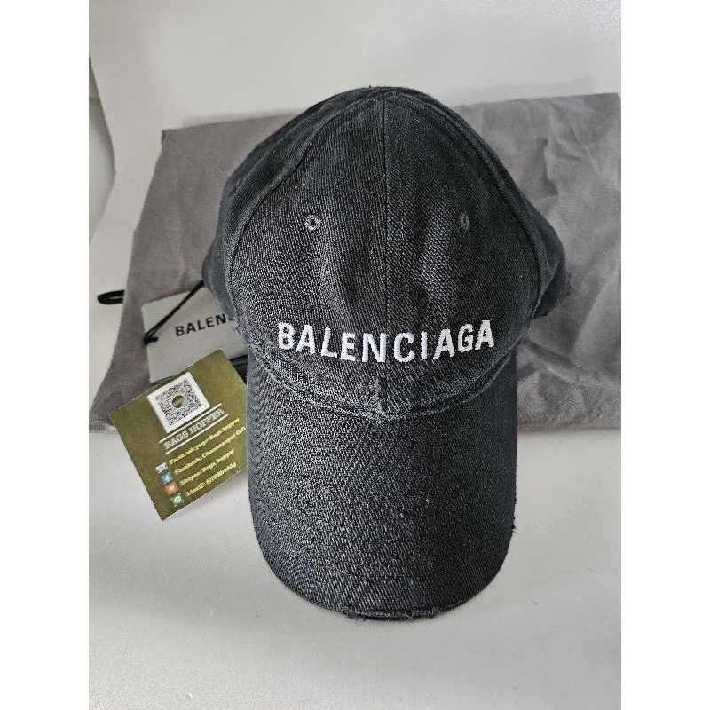 New Balenciaga cap ดำ ของแท้ พร้อมส่ง