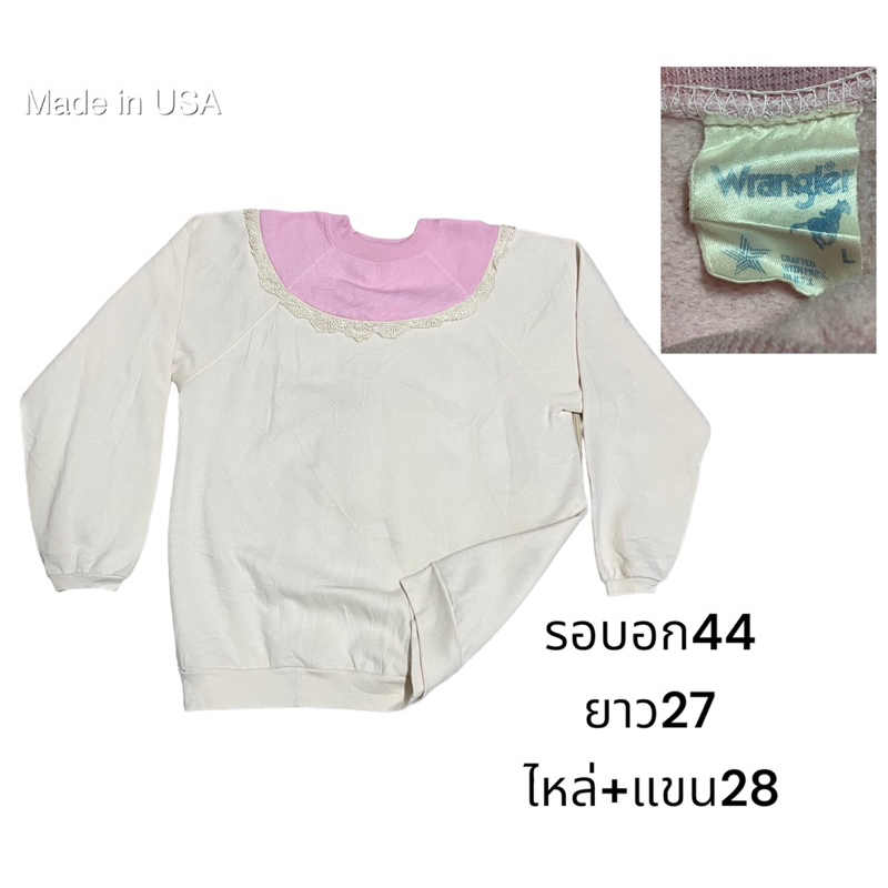สเวตเตอร์ มือสอง Wrangler งานเก่า