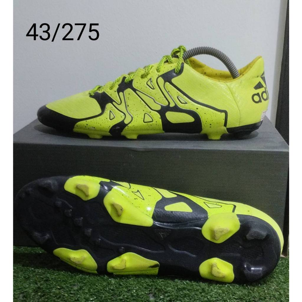 adidas X 15.3 SG Solar Yellow มือสองสภาพสวยพร้อมใช้งาน