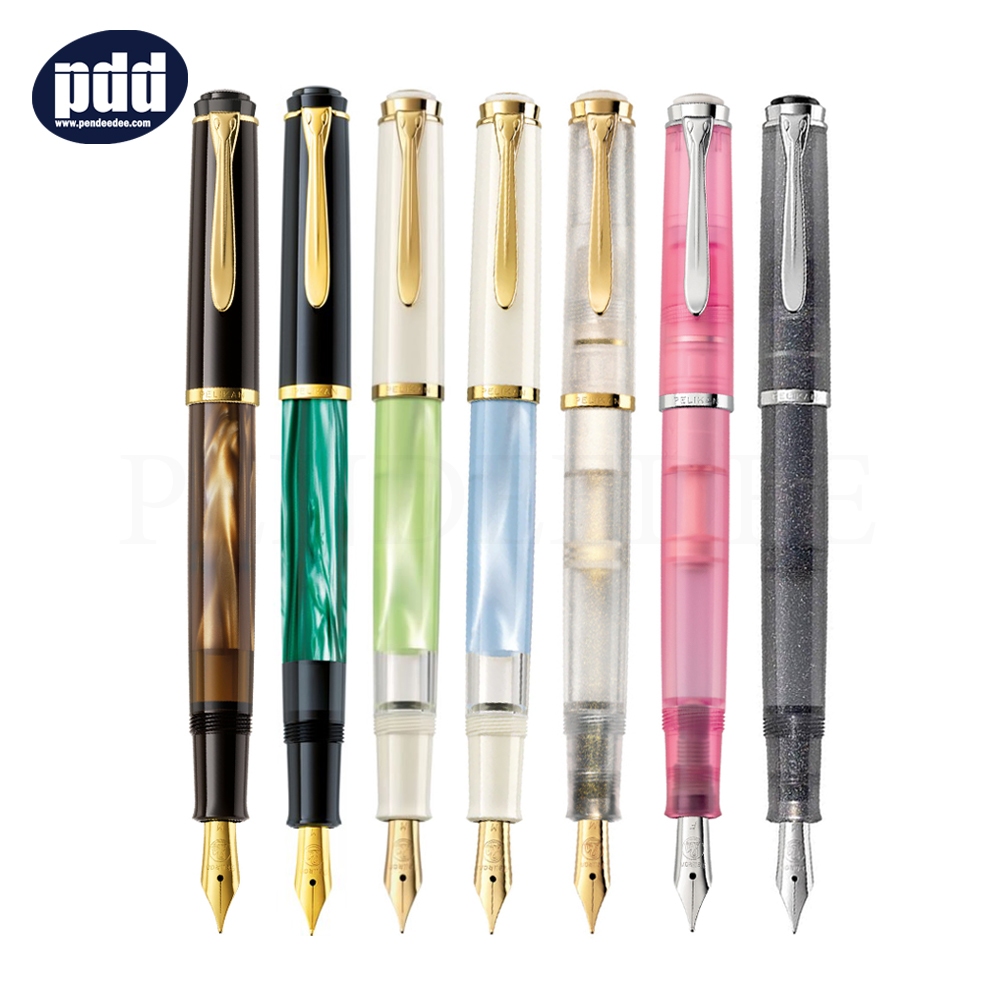Pelikan ปากกาหมึกซึม พีลีแกน คลาสสิค เอ็ม200 - Pelikan Classic M200 Fountain Pen  nib EF , F , M