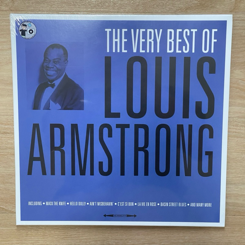 (พร้อมส่ง🔥)  แผ่นเสียง Louis Armstrong ‎ The Very Best of Louis Armstrong ,Vinyl, มือหนึ่ง ซีล
