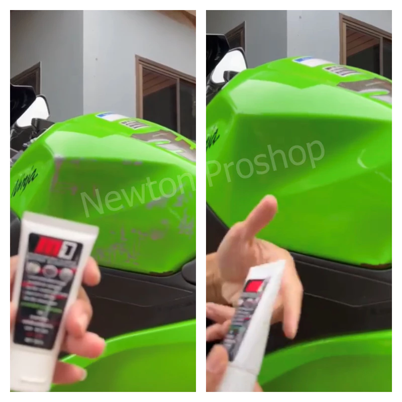 โปรซื้อ1แถมฟรีผ้า1  M-1 Scrath Remover น้ำยาขัดลบรอยขีดข่วนรถยนต์ ขัดโคมไฟเหลืองได้ * สูตรใหม่ผสมเคลือบเงา thumbnail 6
