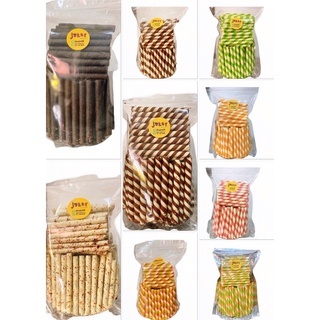 มินิสติ๊ก👉(มีแบบให้เลือก)แบ่งขาย น้ำหนัก 250 กรัม (ใส่ถุงแก้ว)