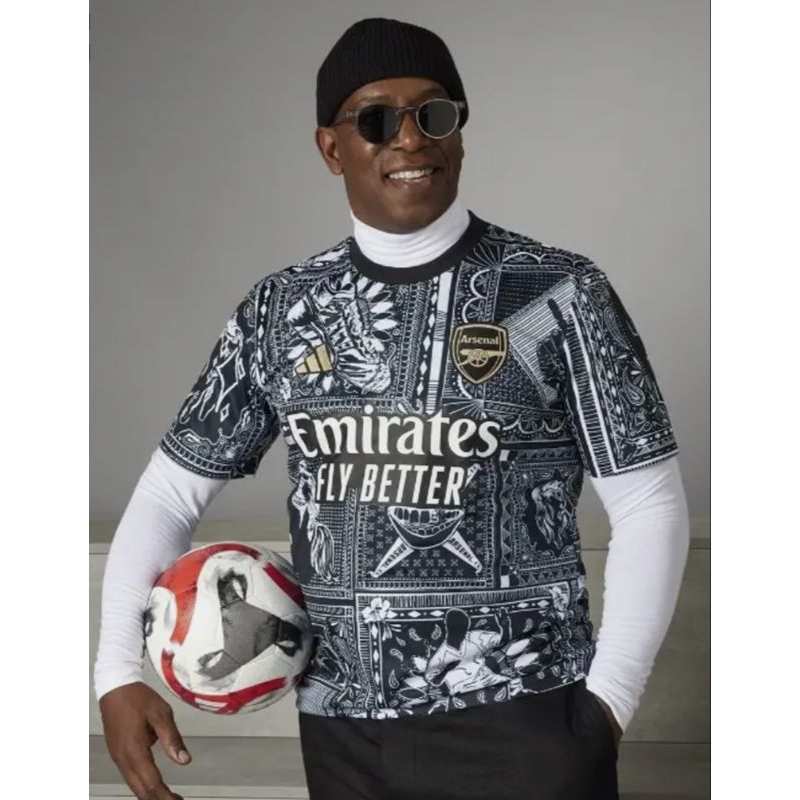 ARSENAL IAN WRIGHT PRE-MATCH 