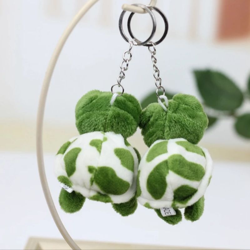 พวงกุญแจเต่า ตุ๊กตาเต่าสีเขียว มีสินค้าพร้อมส่ง ห้อยกระเป๋า ราคา ถูกที่สุด ดีลบีเคเค แกลเลอรีภาพที่ 7