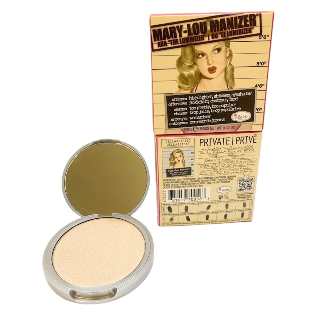 ของแท้ 100% The Balm Mary Lou Manizer ไฮไลท์ ชิมเมอร์