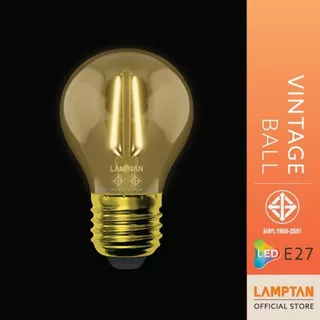 LAMPTAN หลอดไฟLED Vintage รุ่น Ball 2 วัตต์ ขั้วE27