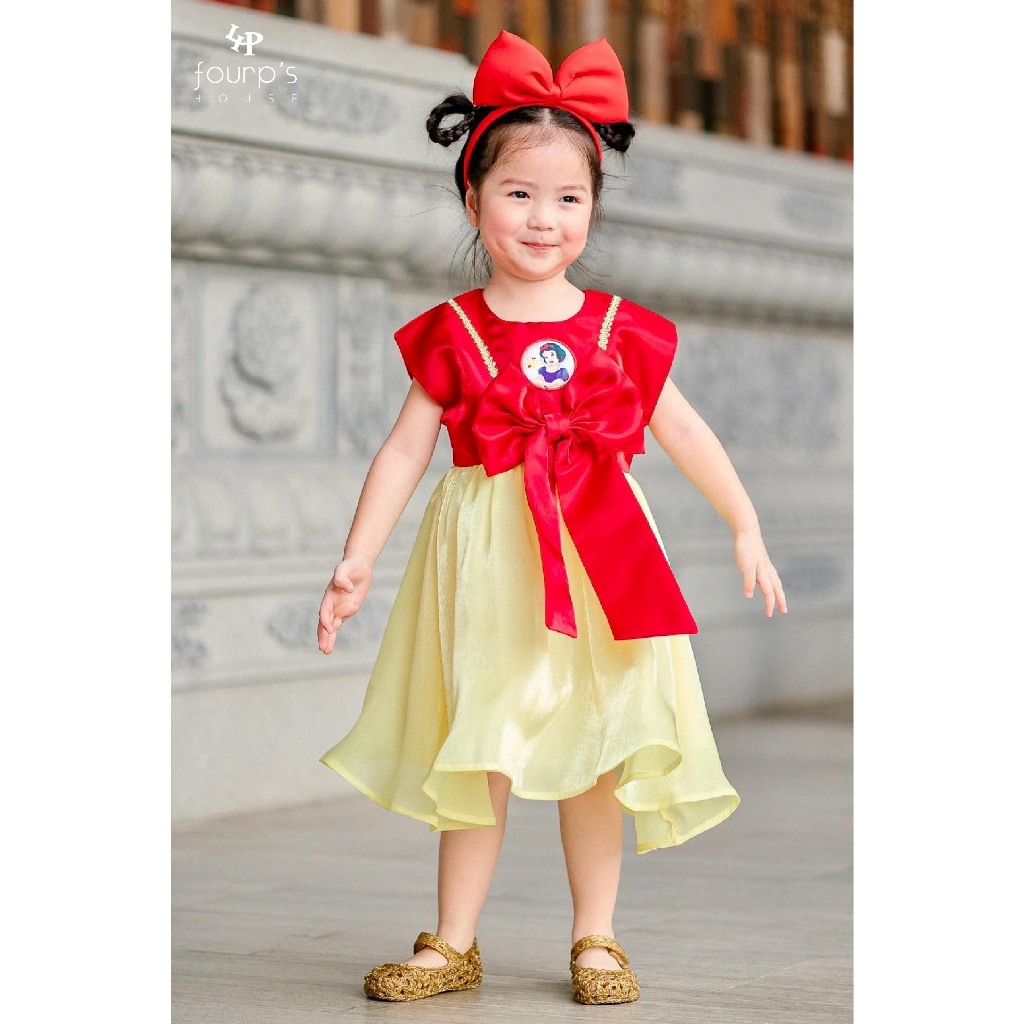 DISNEY PRINCESS : 011417 เดรสเด็กลิขสิทธิ์แท้