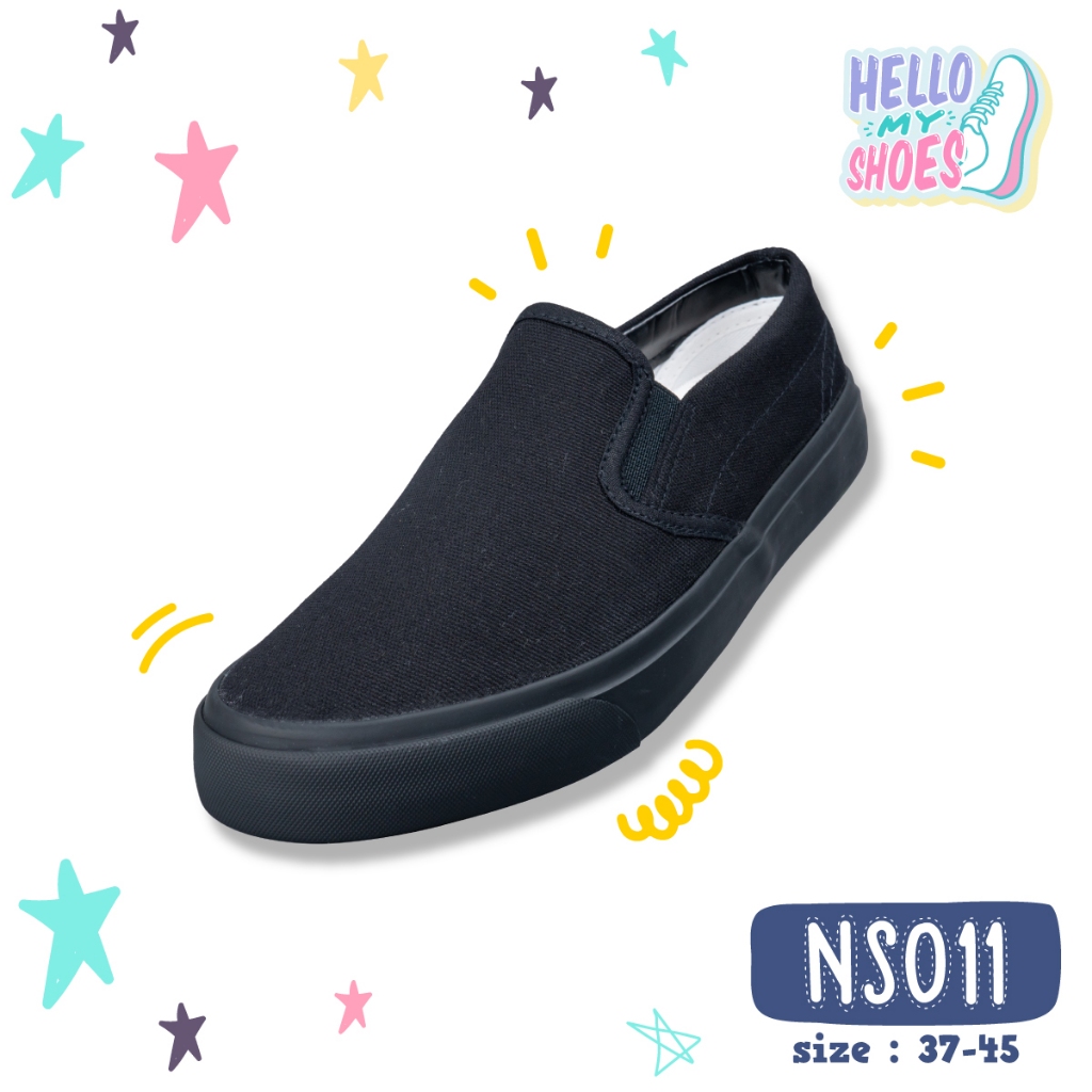 รองเท้าสลิปออน พื้นยางพารากันลื่น รุ่น NS011 สินค้าตรงปก จัดส่งไว แท้100%