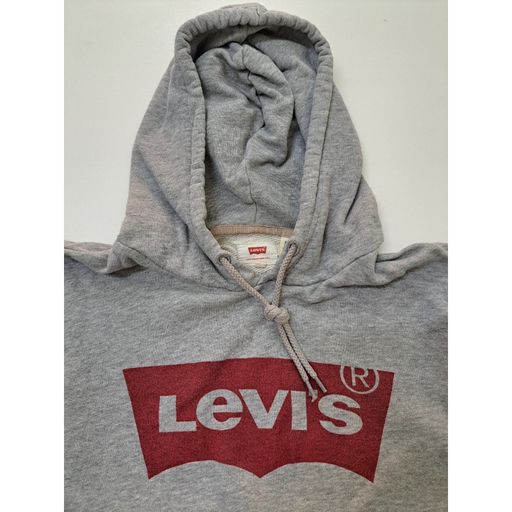 0226 เสื้อสเวตเตอร์แขนยาว Long Sleeve Sweater ยี่ห้อ LEVI’S size M made in SRI LANKA