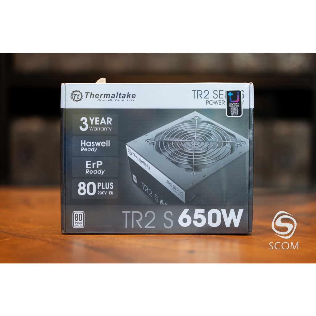 (PSU) THERMALTAKE TR2 S 650W 80 PLUS (มือ1)