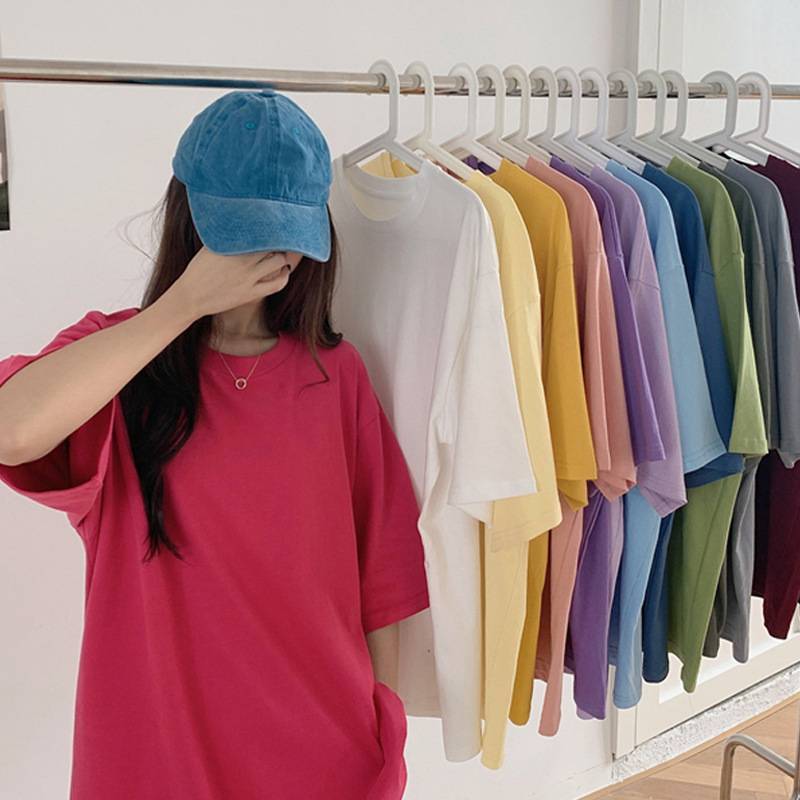 [ส่งจากไทย] 𝙎𝙩𝙪𝙙𝙞𝙤𝘽𝙧𝙖 #f-056 เสื้อยืด สีพื้น สไตล์ มินิมอล มีให้เลือก 13 สี