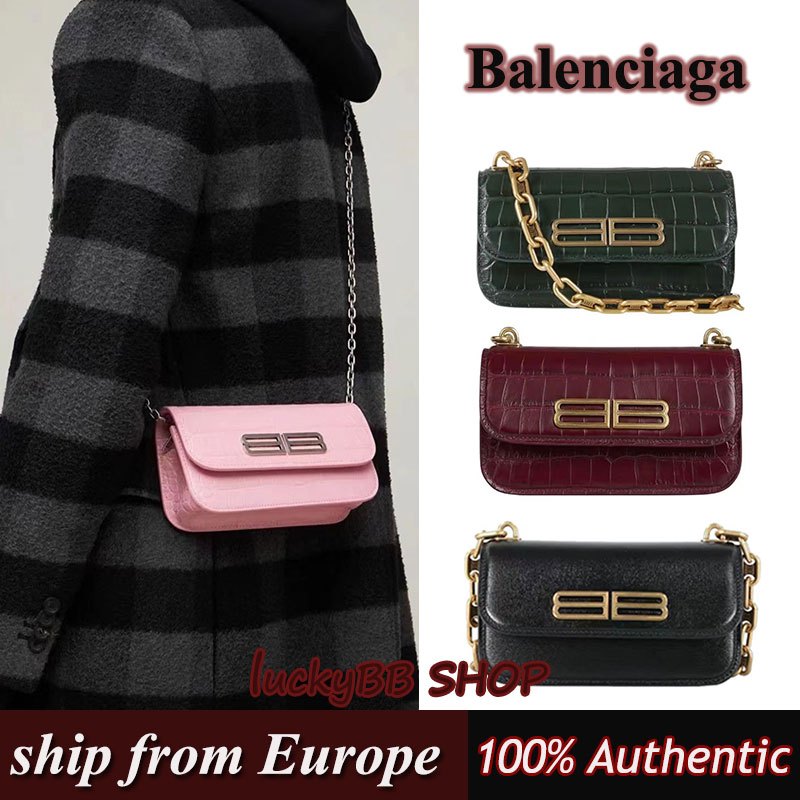 Balenciaga Gossip bag กระเป๋าโซ่ กระเป๋าไหล่ข้ามตัว ของแท้100%