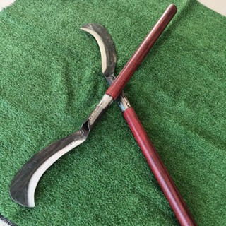 มีดพร้า007เบอร์2ด้ามไม้ยาว ทำมาจากเหล็กแหนบแท้100%แข็งแรงทนท…