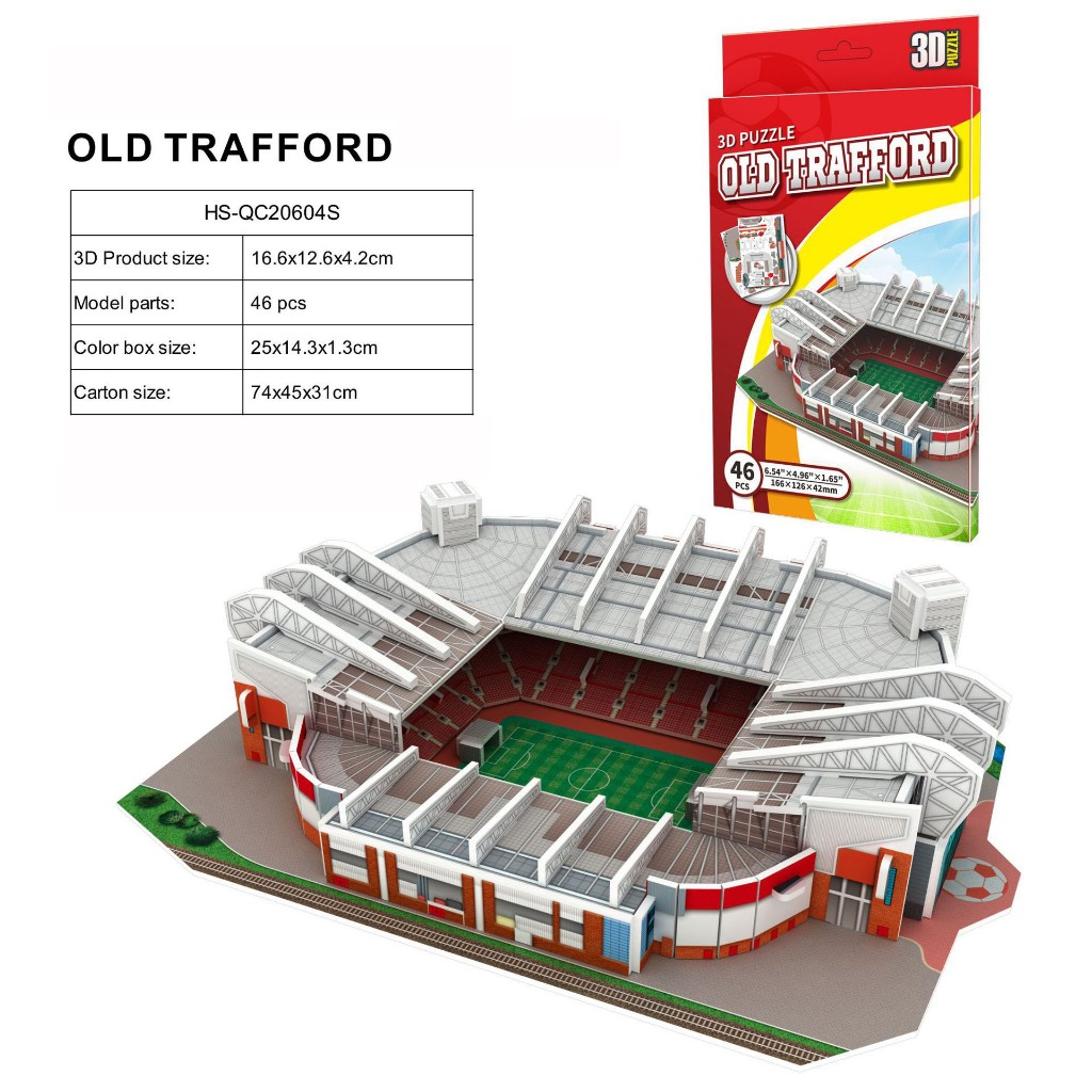 (MINI 3D​ Stadium) พร้อมส่ง 14 แบบ สนามฟุตบอลมินิ โมเดลสนามบอล โมเดลตัวต่อสนามฟุตบอล