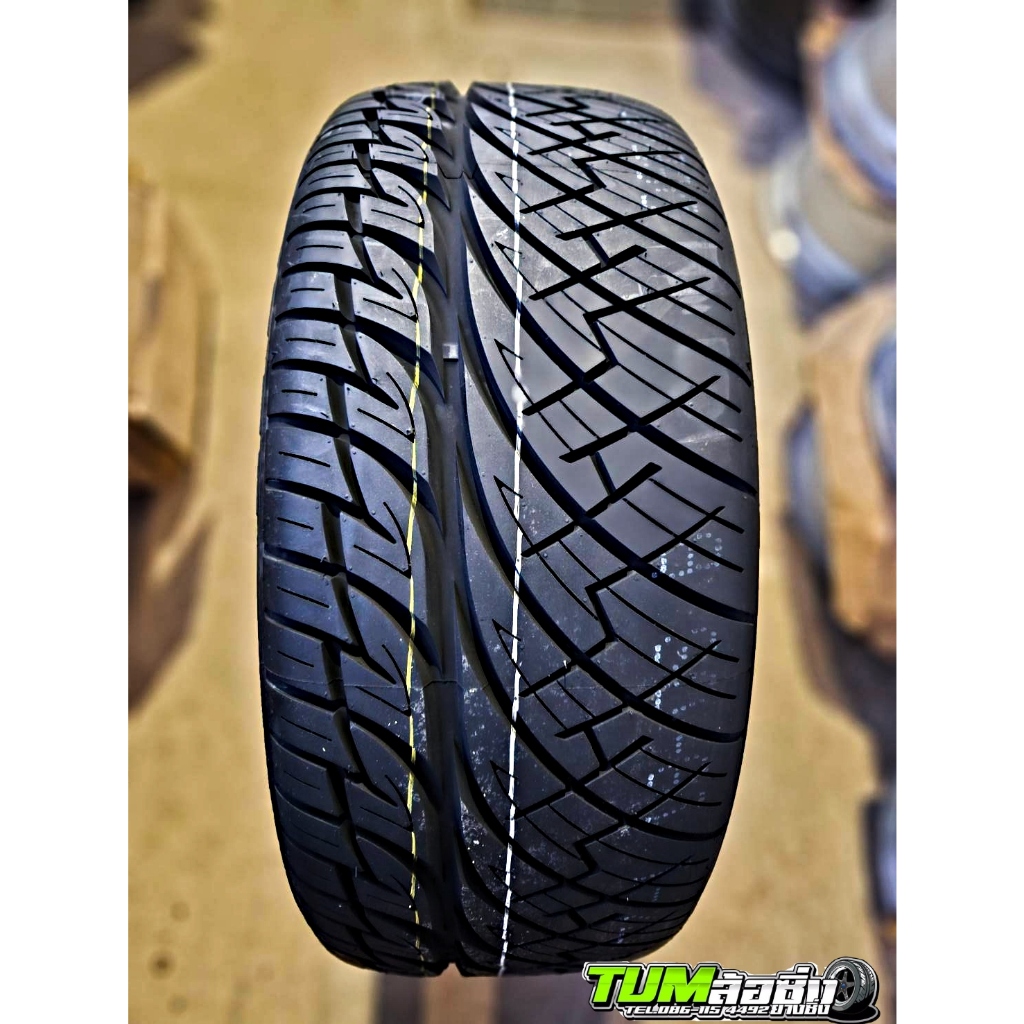 ยางรถยนต์ DEESTONE  รุ่น STORMZ- RS ขนาด 245/45 กับ 275/40 R18  ปี23 ยางไทย TREADWEAR 360  ยางใหม่ (
