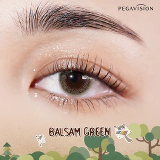 PEGAVISION คอนแทคเลนส์สี รายเดือน รุ่น Forest Miracle สี Balsam Green (2 เลนส์/กล่อง)