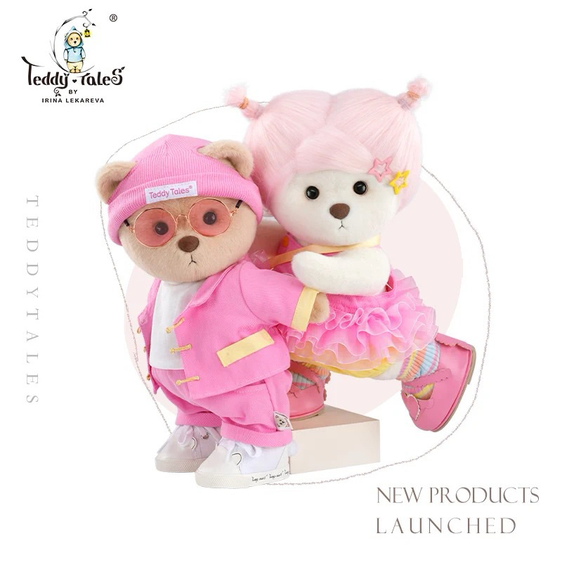 พร้อมส่งชุด Teddy Tales Pink Chinese NEW YEAR 30CM