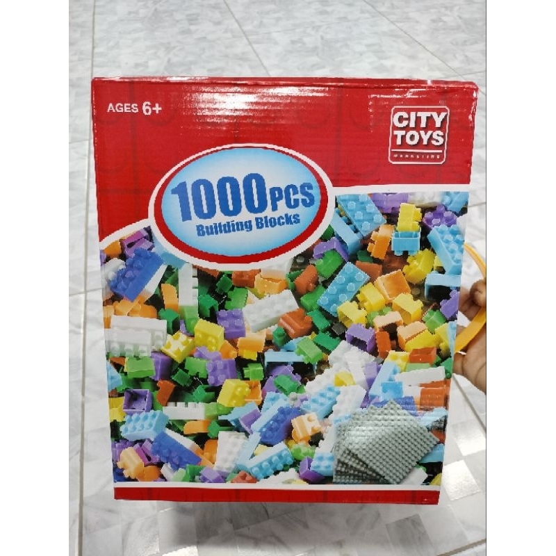 ตัวต่อเลโก้ 1000 ชิ้น แถมฟรี เพลท 4 ชิ้น