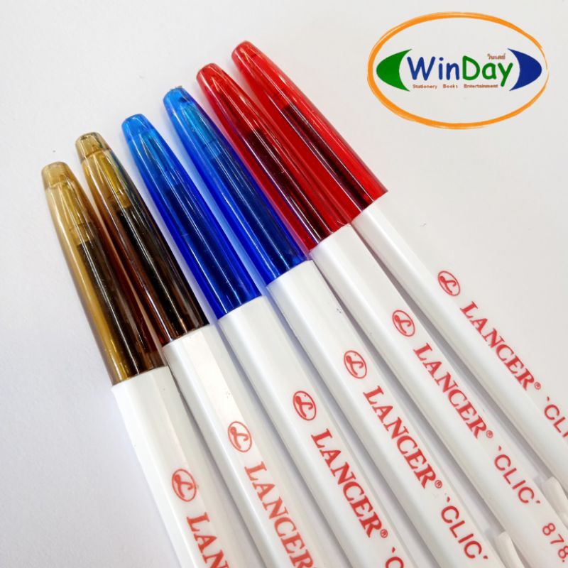 ปากกากดLANCER CLIC 878