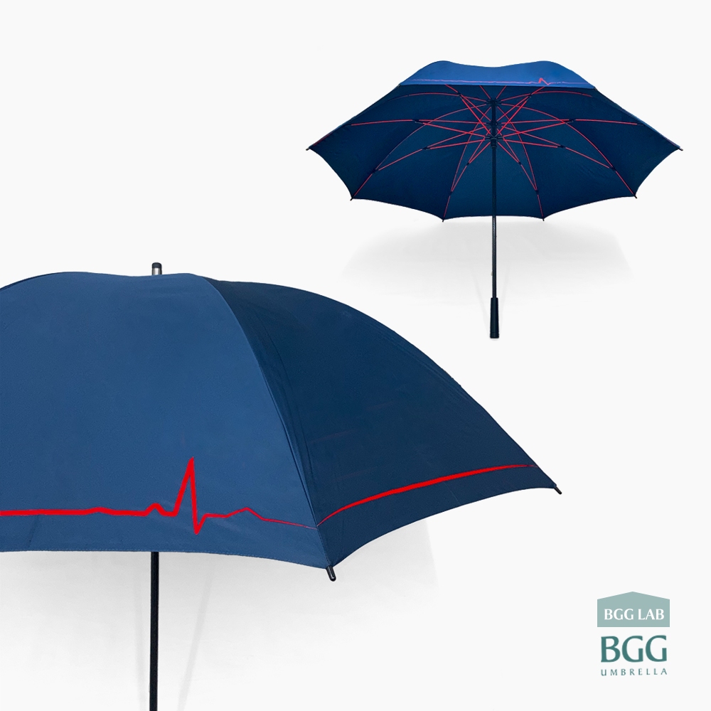 BGG Laboratory Triple Frame Windproof Lightweight Golf Umbrella ร่มกอล์ฟต้านลมแรงน้ำหนักเบา 30นิ้ว (WA105963)