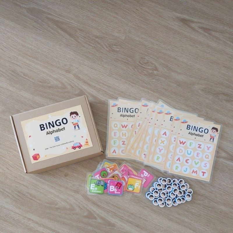 Bingo Alphabet บิงโกตัวอักษรภาษาอังกฤษ