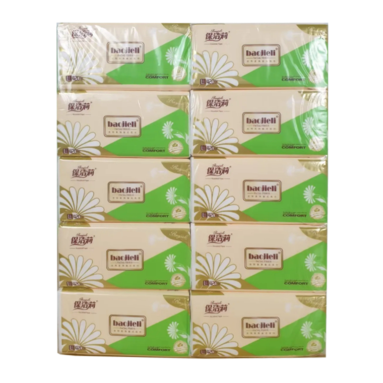 Big G กระดาษทิชชู่เช็ดหน้าเช็ดปาก 1 แพ็คมี 10 ห่อ ทิชชู่สำหรับใบหน้า หน้านุ่ม ซึมซับดี