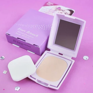 (มินิ-ม่วง 5g.) โฉมใหม่! CUTE PRESS EVORY RETOUCH คิวเพรส อิเวอร์รี่ รีทัช แป้งพัฟผสมรองพื้น