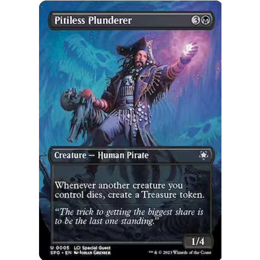 Pitiless Plunderer การ์ด Magic The Gathering ของแท้ จากชุด Special Guests