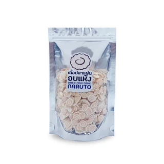 PFS เนื้อปลาแผ่นอบแห้ง ขนาด 50 กรัม DRIED FISH CAKE NARUTO