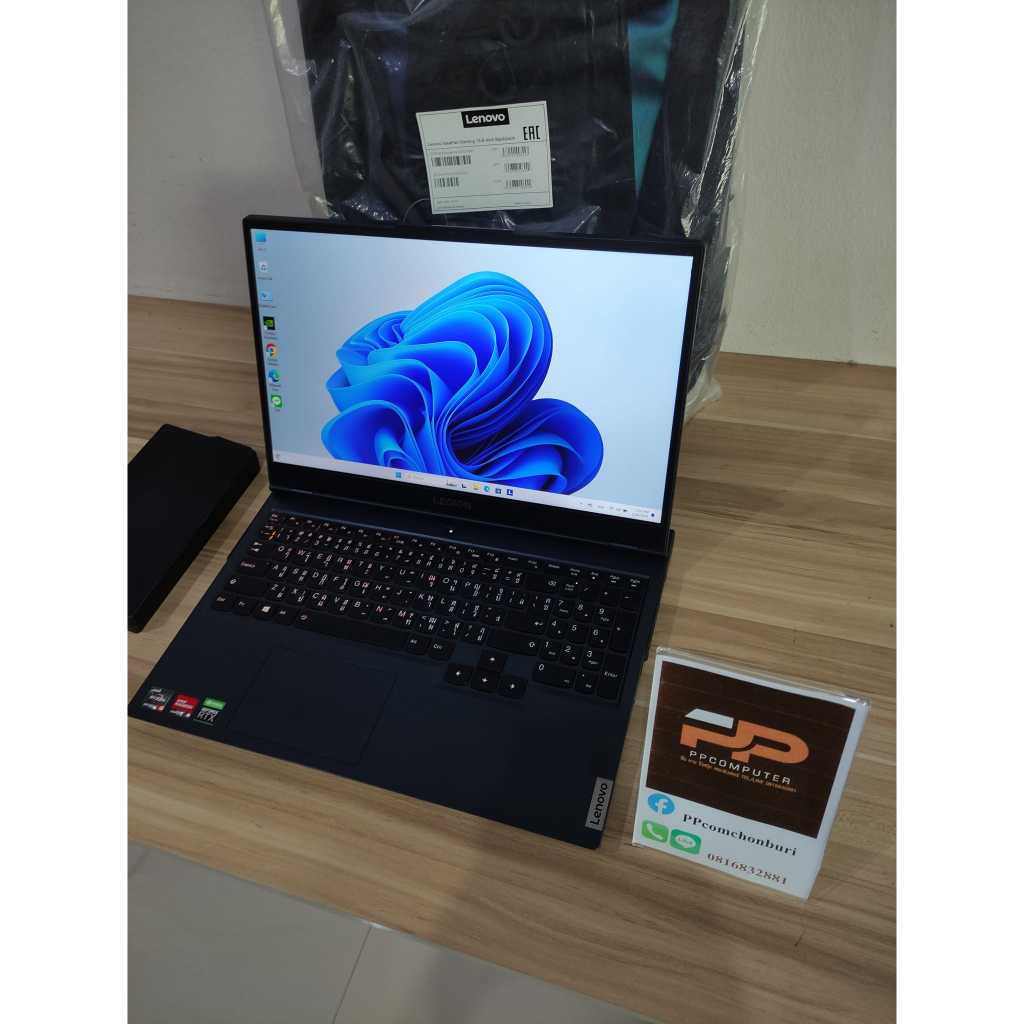 💻 โน๊ตบุ๊ค LENOVO LEGION 5 RTX3060 300W เล่นเกมส์แรงๆ