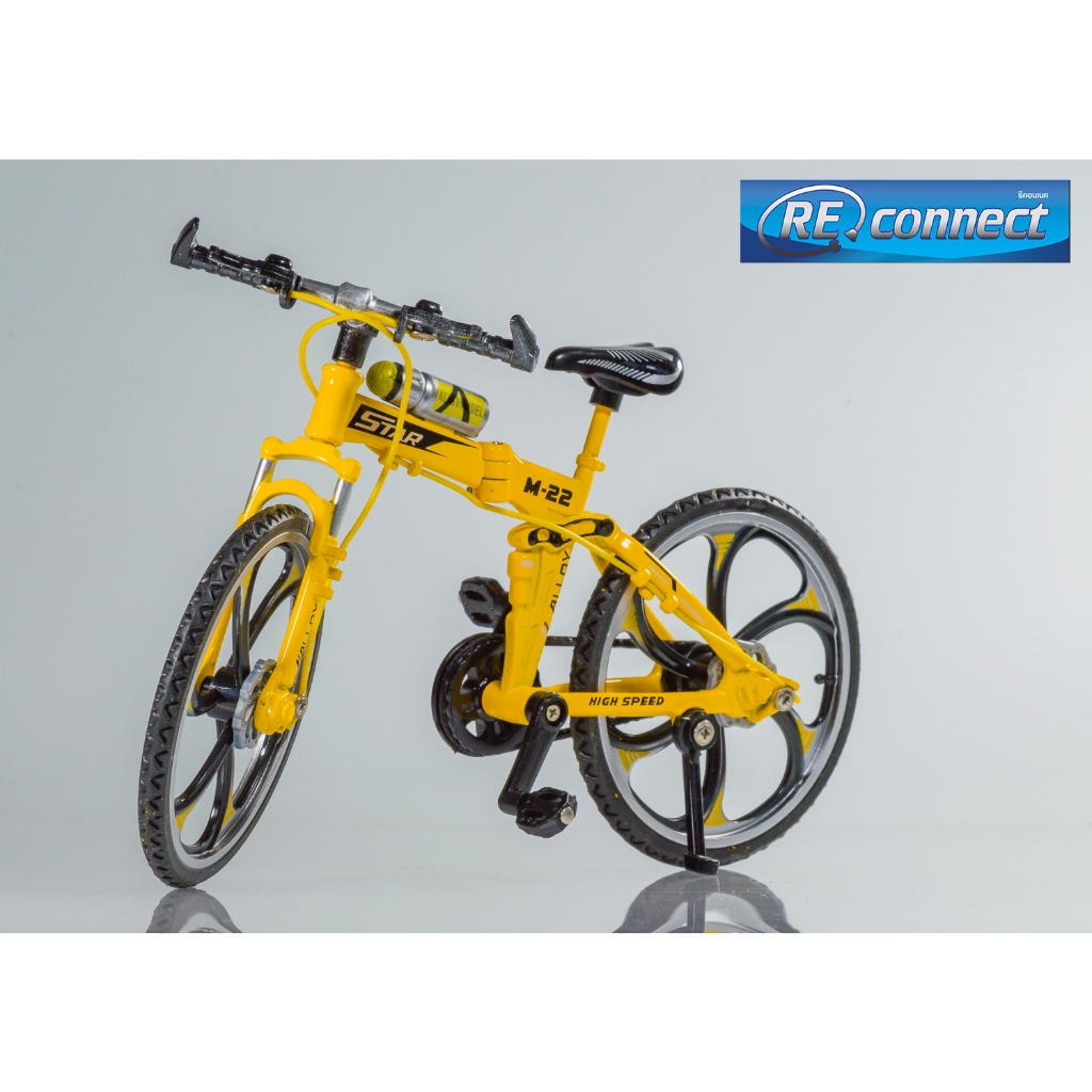 โมเดลรถจักรยาน เสือภูเขา พับได้ ของเล่น ของสะสม STAR 1:8 Bicycle Mountain Folding Bike M-22 MTB Trek Diecast Model Toy